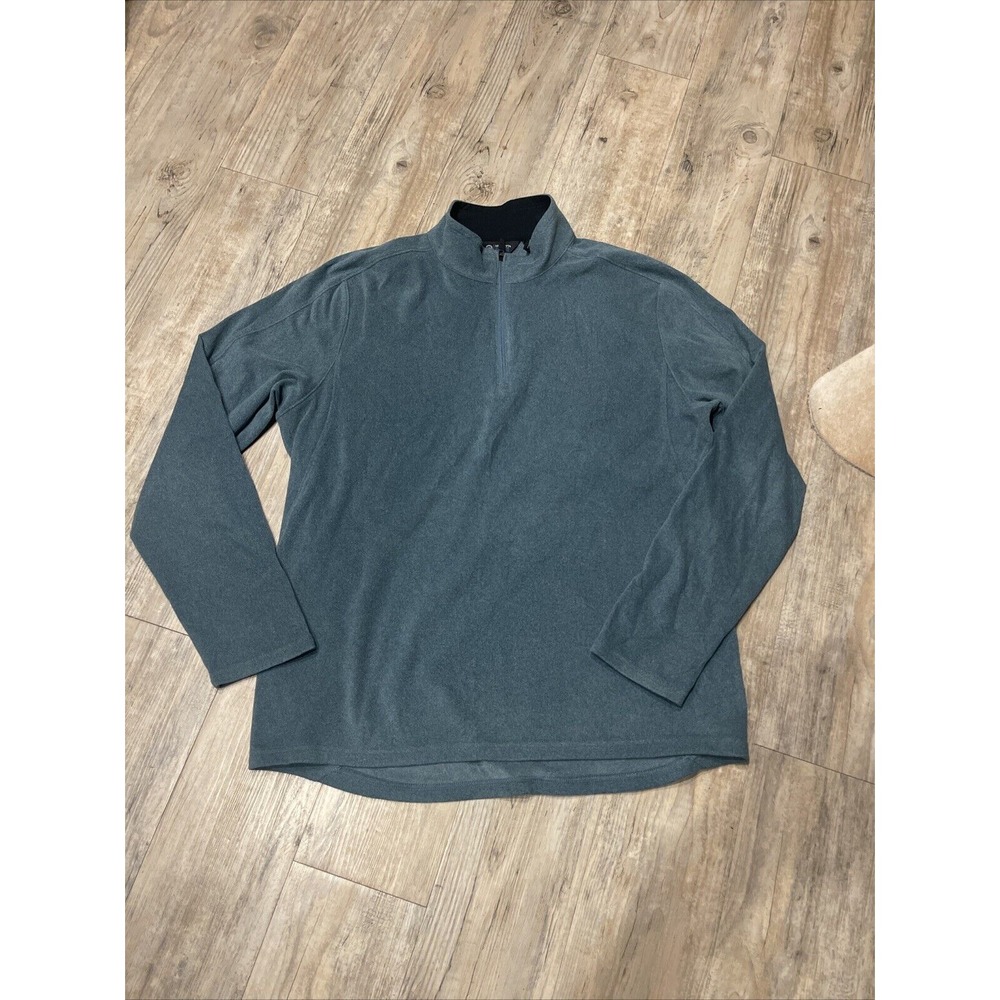 Men's Gray Quarter-Zip Sweatshirt
